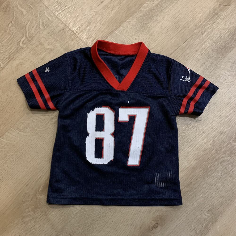 NFL New England Patriots Rob Gronkowski #87 Gronk Jersey 18M 18 Months Kids